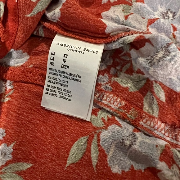 AMERICAN EAGLE CROP TYE TOP - Picture 3 of 3